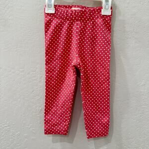 Baby Boden Hot Pink Polka Dot Leggings